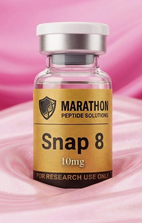 SNAP 8 research compound vial