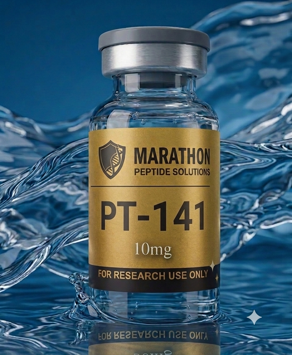 PT-141 research compound vial, photo 1 of 2