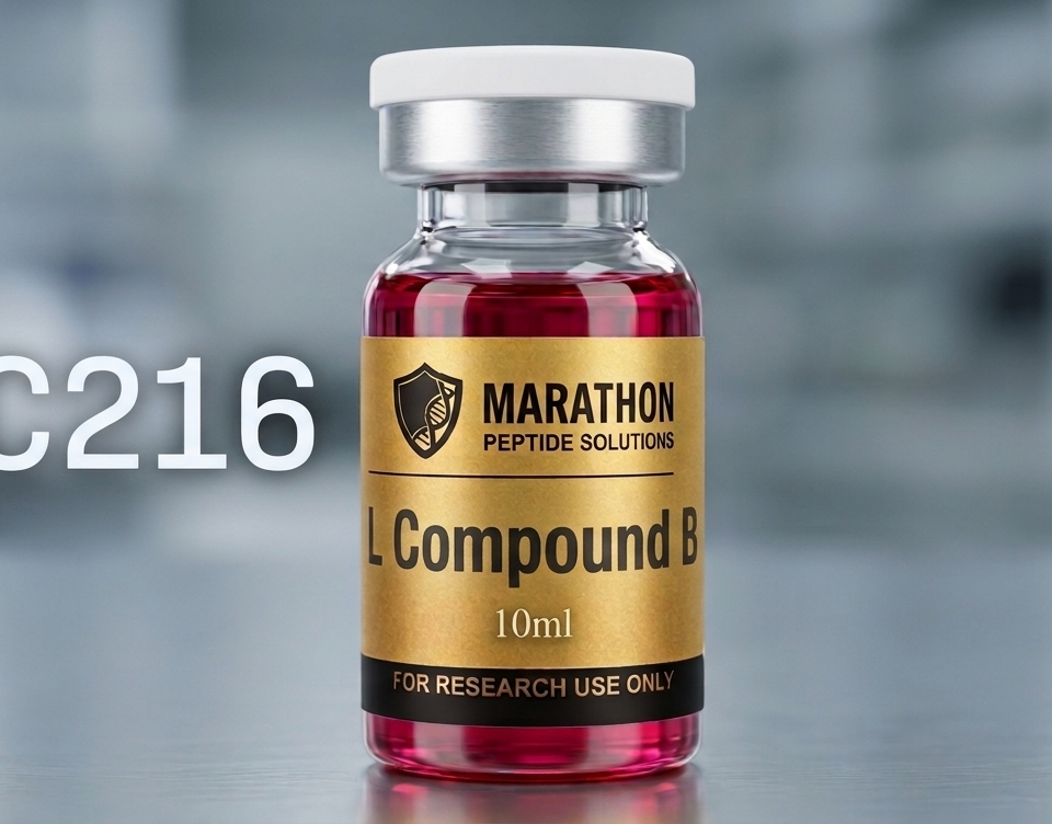 L Compound B research compound vial