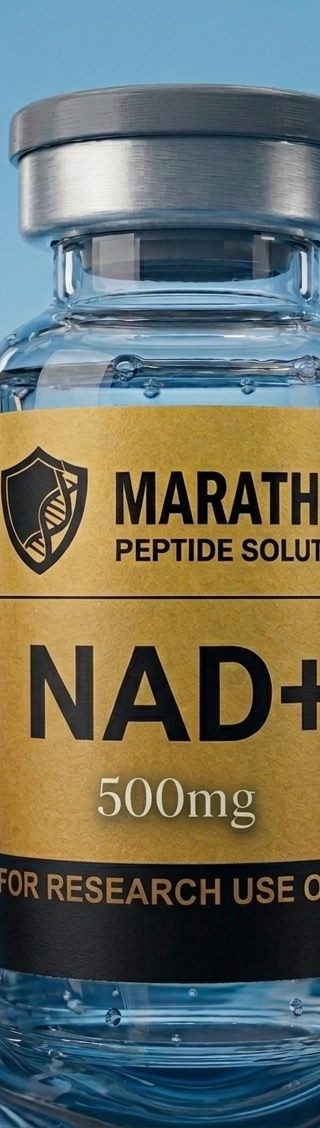 NAD+ research compound vial