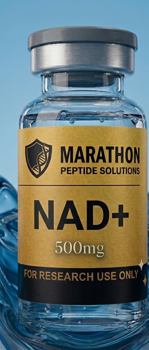 NAD+ research compound vial