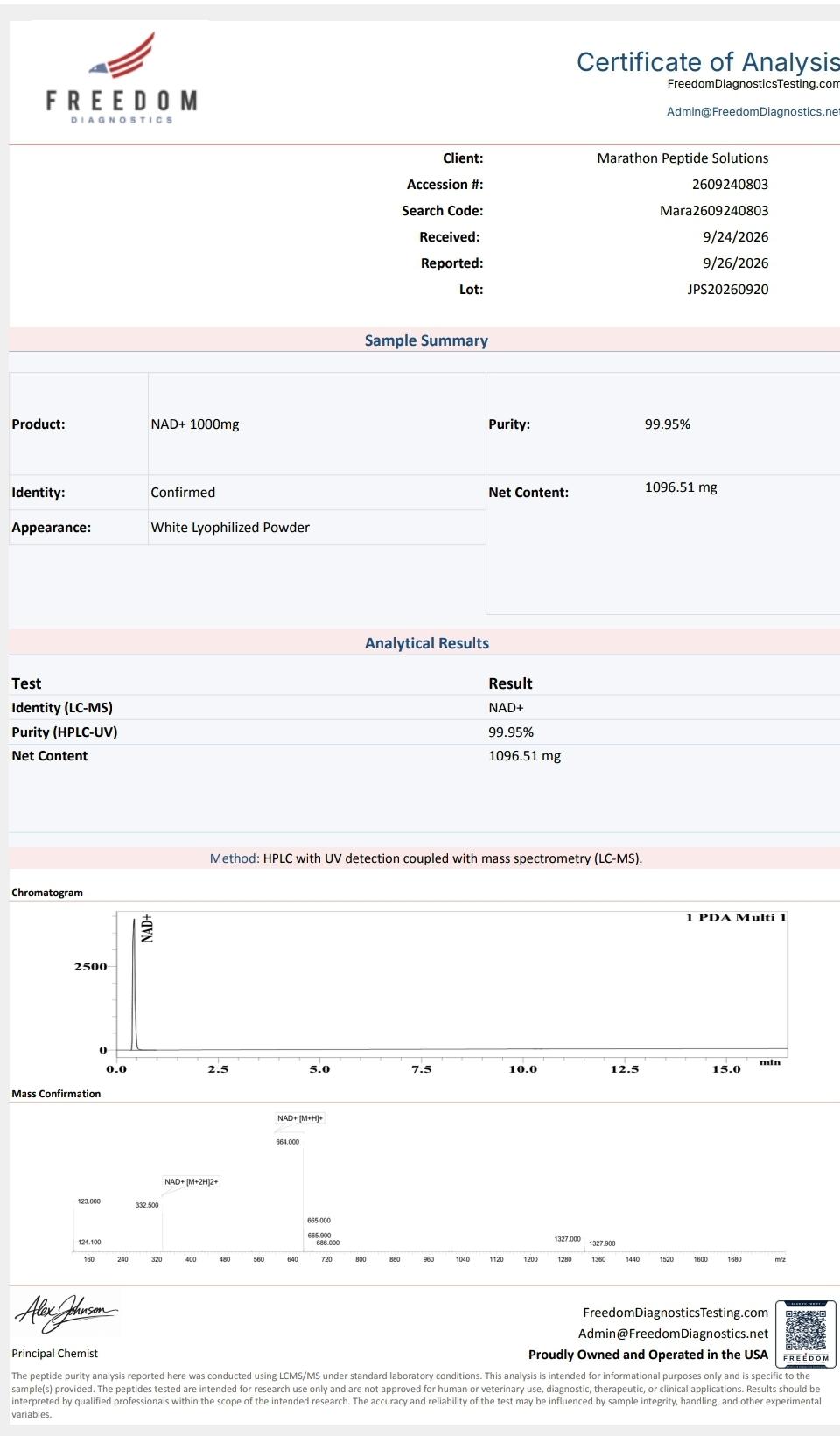 NAD+ research compound vial, photo 4 of 4