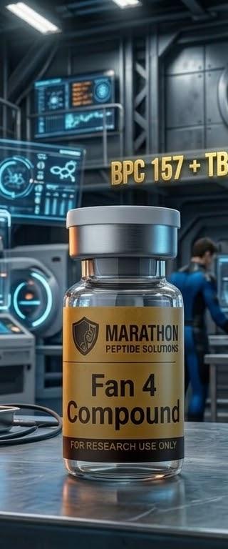 Fantastic 4 Compound ( BPC157 + TB500 + KPV + CARTALAX ) research compound vial