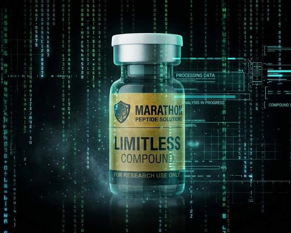 Limitless Compound ( Semax + Selank ) research compound vial, photo 1 of 3