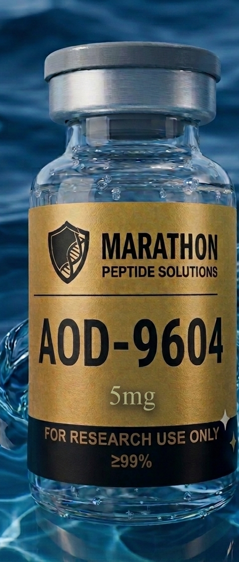 AOD research compound vial