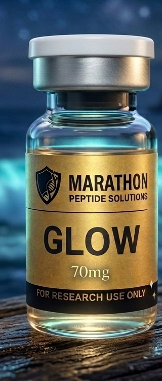 GLOW research compound vial