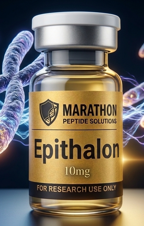 Epithalon research compound vial