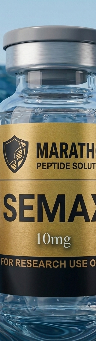 Semax research compound vial