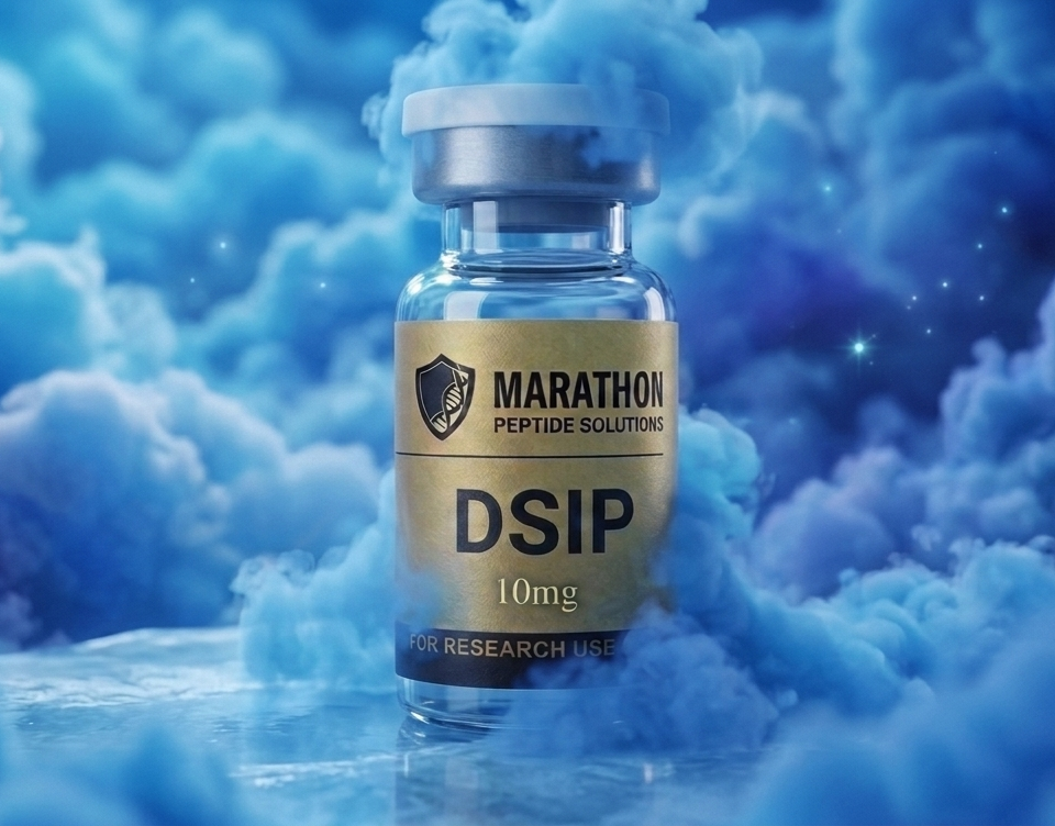 DSIP research compound vial